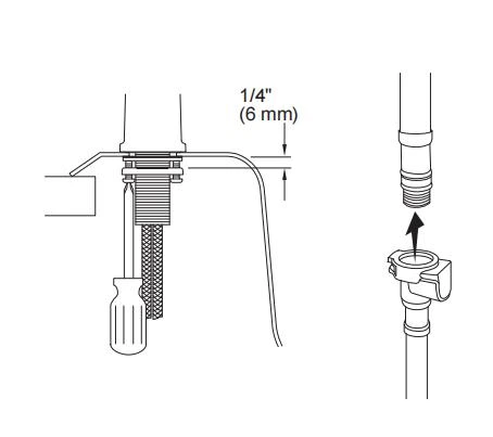 Pull Down Kitchen Sink Faucet Installation & Care Manual