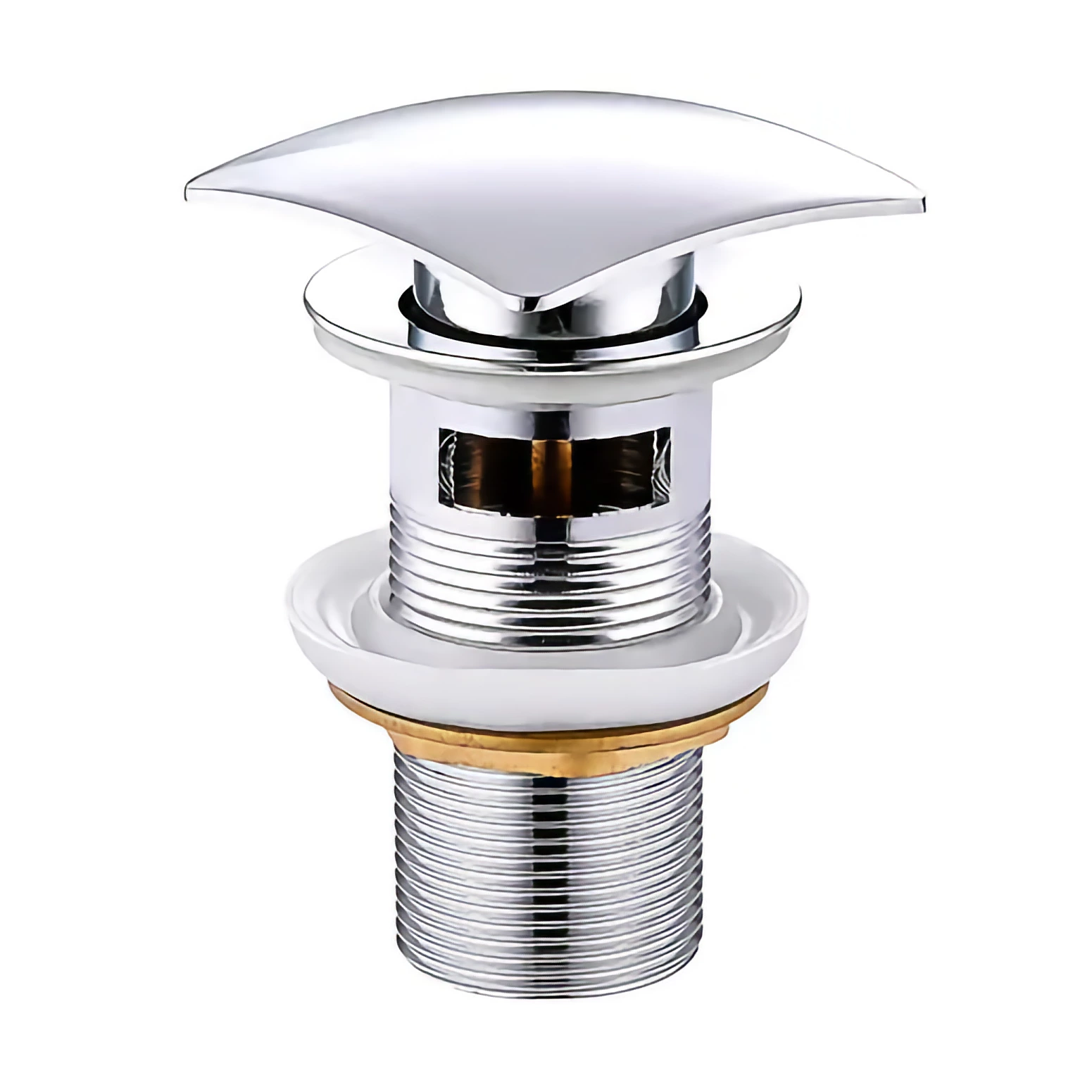 Direct from Manufacturer: Brass Pop Up Waste with Color Choice