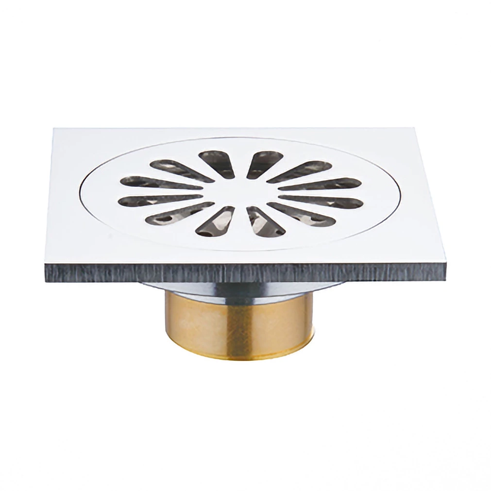 Premium Quality Brass Bathroom Drains with Personalized Color Finishes