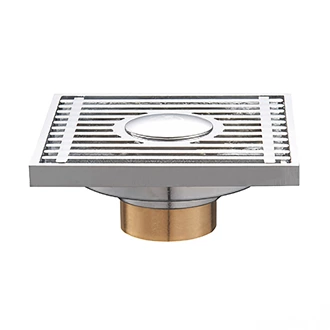 Bulk Order Brass Floor Drains with Color Matching Service
