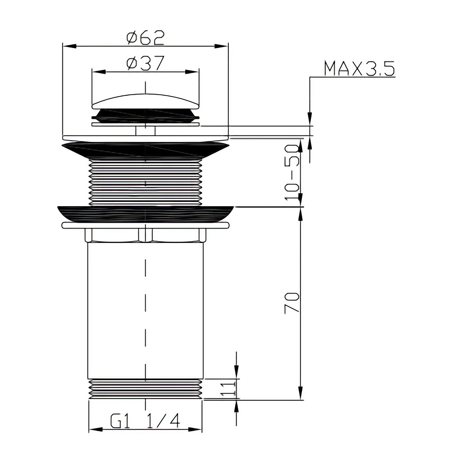 Brass Basin Waste Manufacturer - Custom Colors for Bulk Buyers