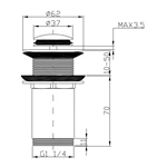 Brass Basin Waste Manufacturer - Custom Colors for Bulk Buyers