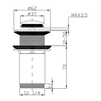 Brass Basin Waste Manufacturer - Custom Colors for Bulk Buyers