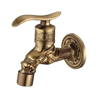 Laundry faucet Wall Mounted Bibcock Cold water faucet Garden faucet