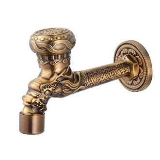 Brass Faucet Wall Mounted Bibcock Cold water faucet Garden faucet