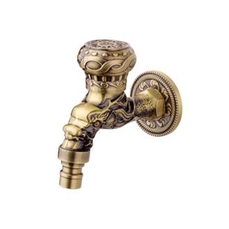 Brass Faucet Wall Mounted Bibcock Cold water faucet Garden faucet