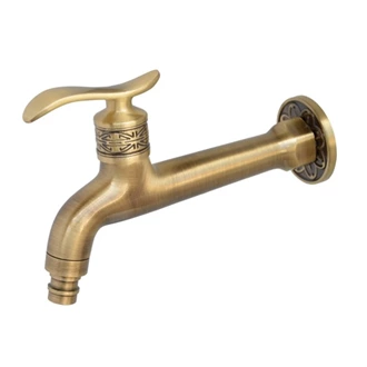 Brass Wall Mounted Bibcock washing machine taps