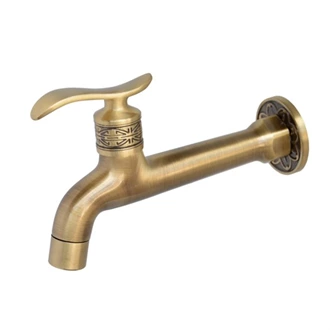 Brass Faucet Wall Mounted Bibcock Cold water faucet Garden faucet
