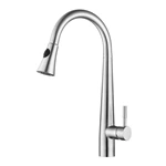 Stainless Steel Kicthen Faucet with Anti-Clog Sprayer – Deck Mounted & Durable Finish