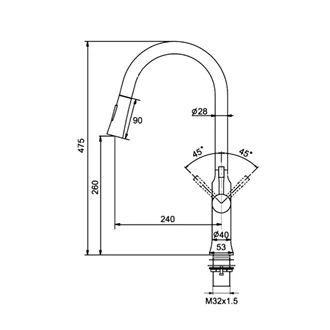 High-Efficiency Pull-Down Faucet – Stainless Steel & Low Lead Compliance kitchen faucet