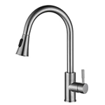 Stainless Steel Faucet with Quick-Connect Hose – Commercial Kitchen & Easy Installation kitchen faucet