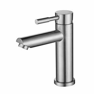 Stainless steel bathroom taps single handle bathroom faucet