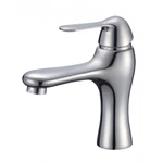 European Style Stainless Steel Deck Mount Basin Tap - Single Lever Handle