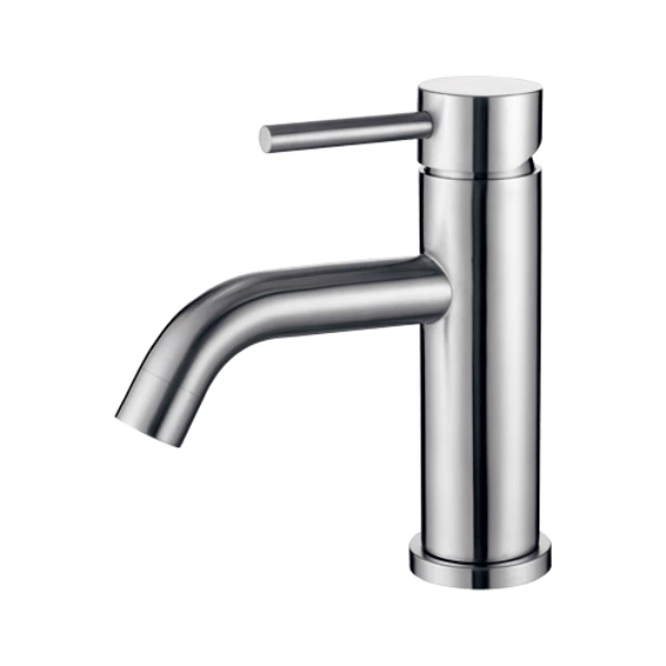 High-End Stainless Steel Deck Mounted Sink Faucet - Single Hole Design