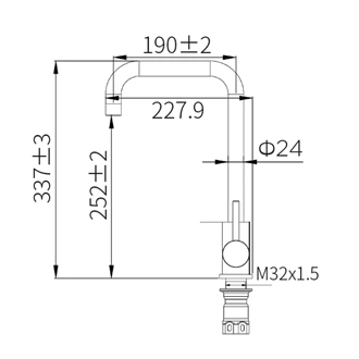 B2B suppliers of brushed stainless steel kitchen faucets deck mounted
