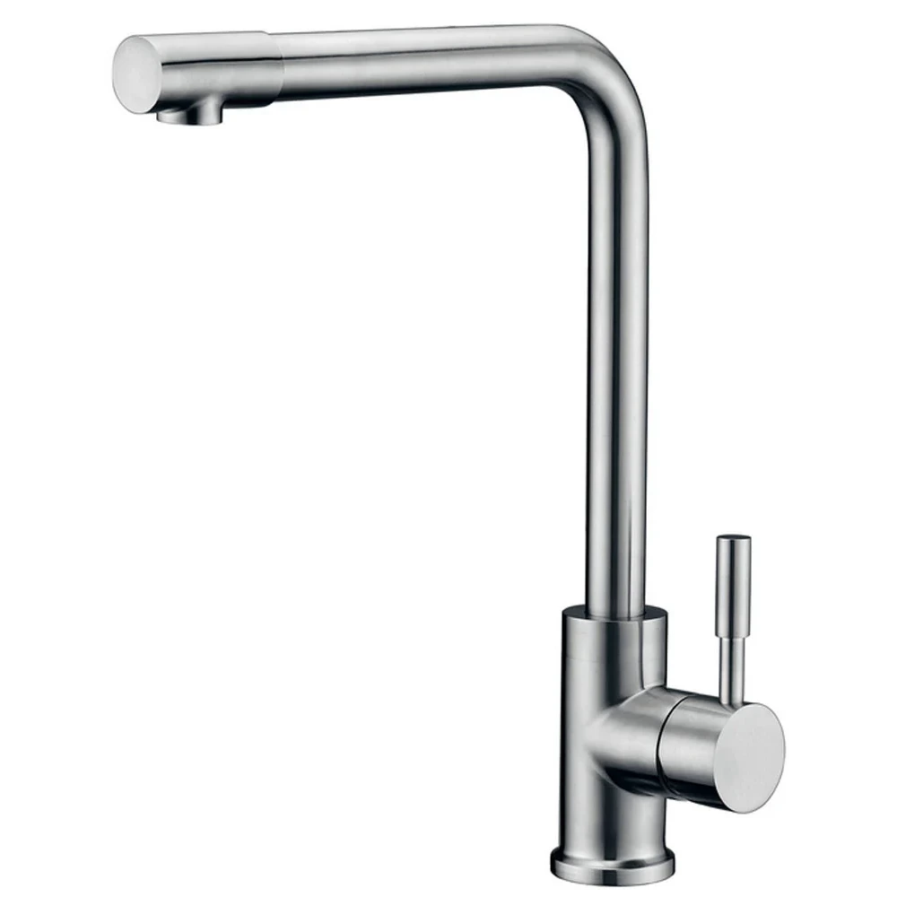 best price stainless steel hot and cold deck mounted kitchen mixer tap for trade UK