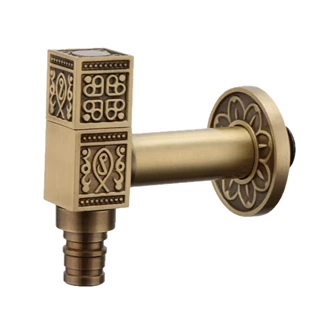 Brass Faucet Wall Mounted Bibcock Cold water faucet Garden faucet