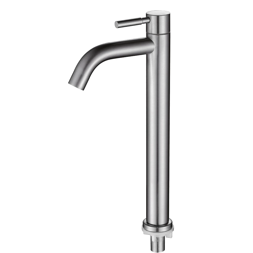Cold water basin faucet Stianless steel taps mixer tap