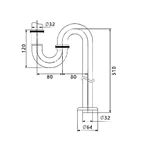 Bulk Brass P-Trap Cost-Effective for European Distributors P Trap