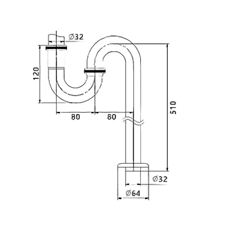 Bulk Brass P-Trap Cost-Effective for European Distributors P Trap
