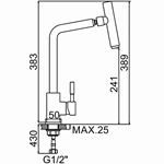 Supplier of Hot Cold Pull Out Kitchen Faucets - Stainless Steel, Spring, Deck Mount