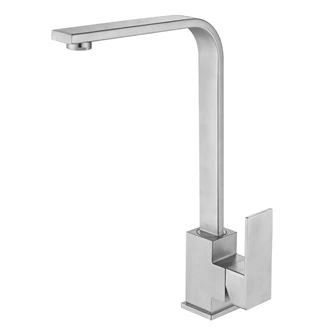 European free 304 stainless steel kitchen taps deck mounted