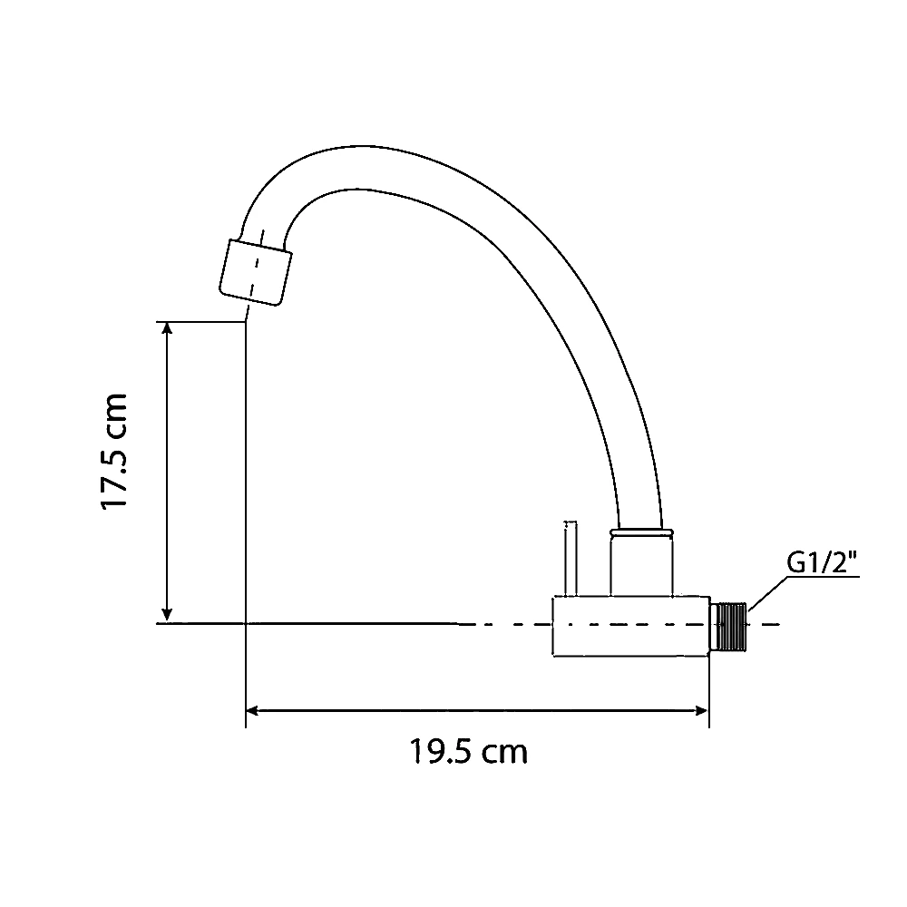 Easy Install Single Hole Stainless Steel Kitchen Faucet mixer taps