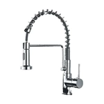 Wholesale Brass Kitchen Faucet - Deck Mounted, Hot/Cold, Pull Out Spray