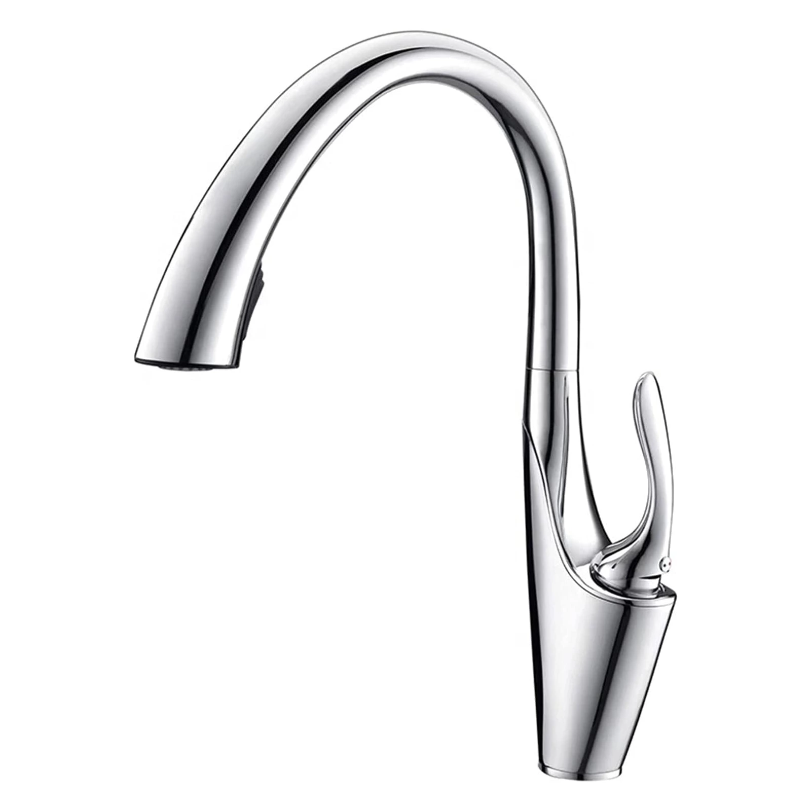 Single Handle Deck Mounted Hot Cold Brass Kitchen Tap - For Trade EU