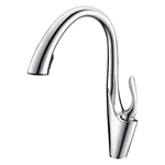 Single Handle Deck Mounted Hot Cold Brass Kitchen Tap - For Trade EU