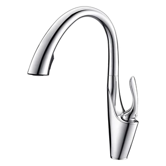 Single Handle Deck Mounted Hot Cold Brass Kitchen Tap - For Trade EU