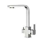 3-Way Hot Cold Filtered Kitchen Tap Dual handle filtered kitchen faucet