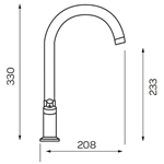 Two handle kitchen faucet Kitchen mixer Kitchen sink mixer