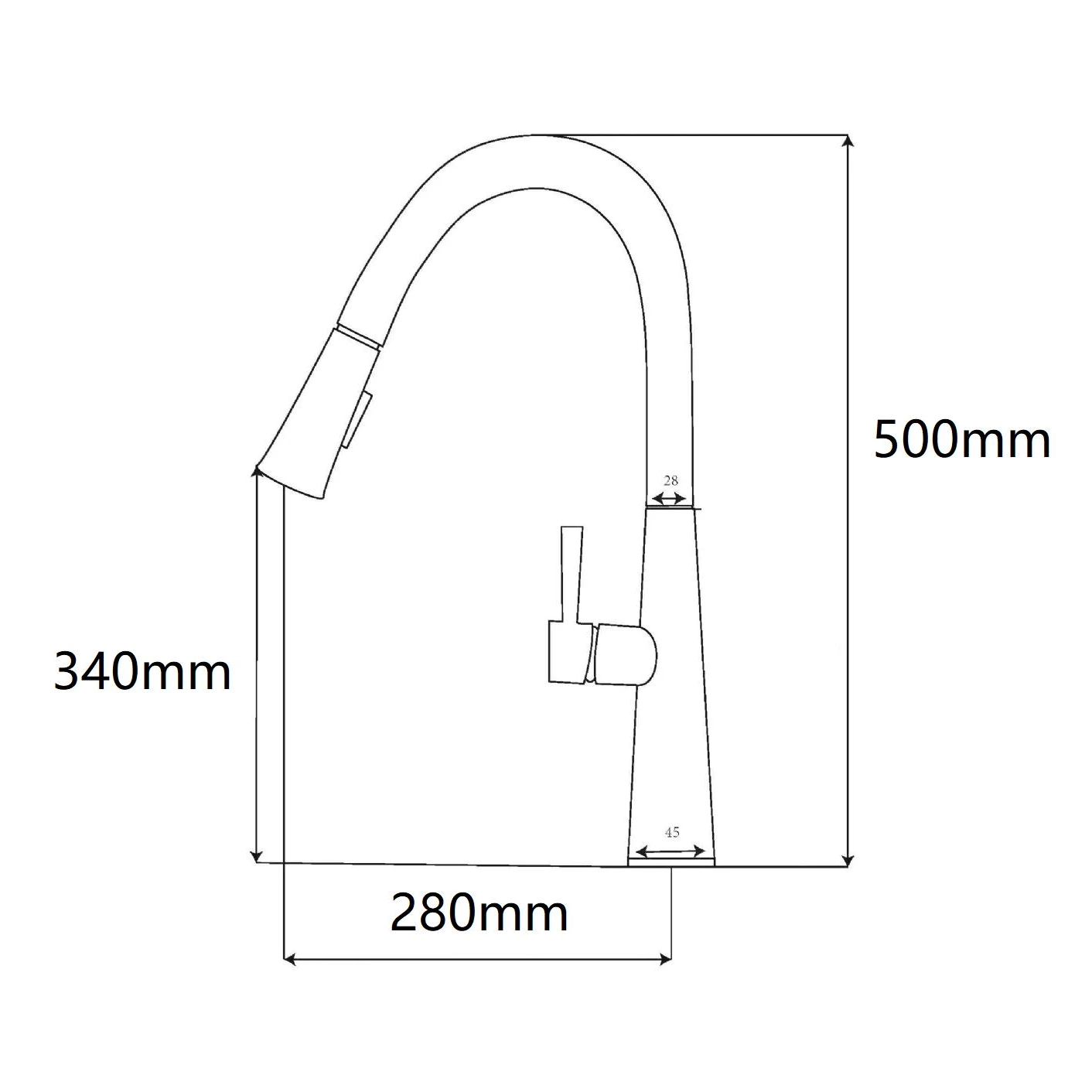wholesale kitchen faucet Europe custom color brass faucet brass kitchen tap pull out