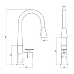 supplier brass kitchen faucet digital temperature display