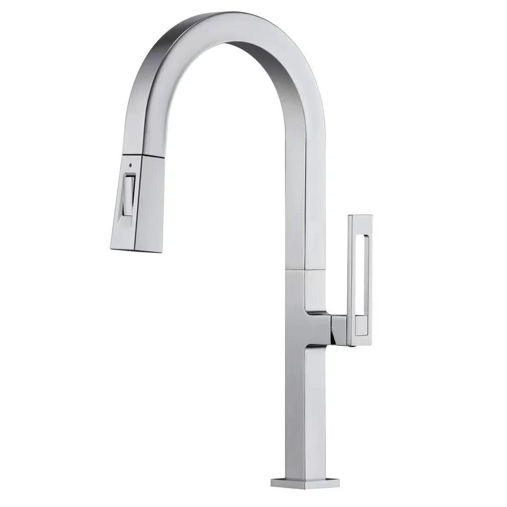 Commercial Grade Brass Kitchen Tap - Pull Out, Single Handle, Deck Mounted, Customizable Colors for Europe Market