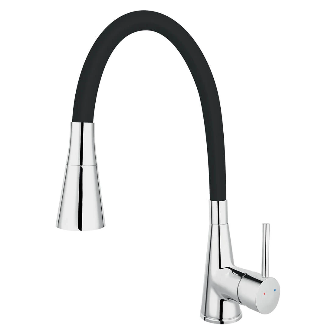 Brass Pull Down Kitchen Sink Faucet - Single Lever, Deck Mounted, Customizable Colors - Europe Wholesale Supplier