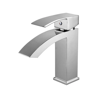 Bathroom taps waterfall single hole bathroom faucet waterfall sink faucet