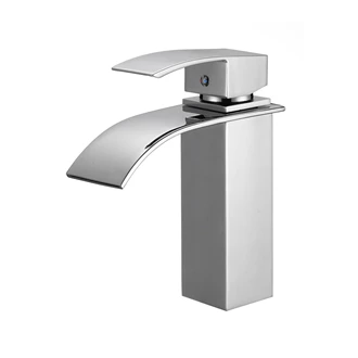 waterfall bathroom taps  waterfall single hole bathroom faucet