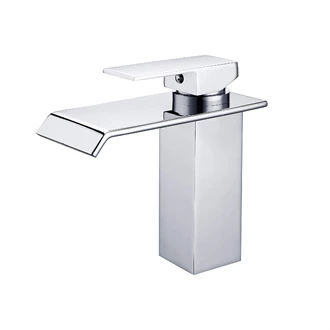 reliable supplier of brass waterfall deck mounted faucets for bathrooms