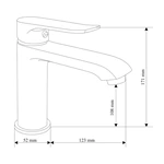 High-End, Brass, Deck Mounted, Hot and Cold, Basin Faucet, European, B2B