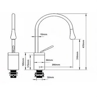Bulk Buy, Brass, Deck Mounted, Hot and Cold, Bathroom Faucet, Wholesale Price