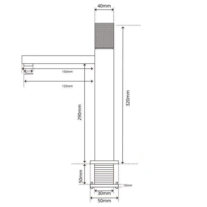 Bulk Buy Brass Deck Mounted Hot and Cold Bathroom Faucet - Wholesale Price