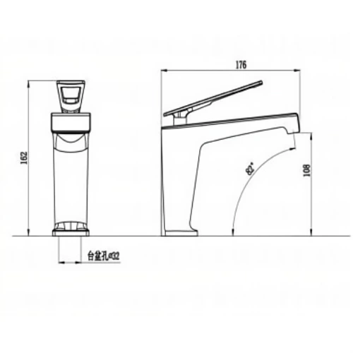 bulk purchase brass waterfall bathroom faucets for hotels Europe
