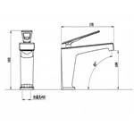 bulk purchase brass waterfall bathroom faucets for hotels Europe
