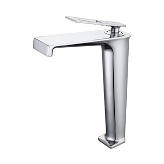 European wholesaler of deck mounted brass waterfall basin taps