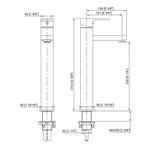 Wholesale Purchase, Brass, Deck Mounted, Hot and Cold, Washbasin Faucet, Europe
