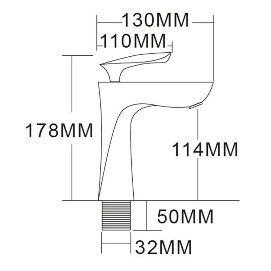 Single Handle Basin Faucet Sink Faucet