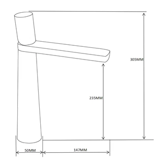 Chrome Single Handle Shower Faucet Brass Bathroom Faucet