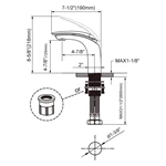 Bathroom Vanity Faucets Single Hole Bath Faucet